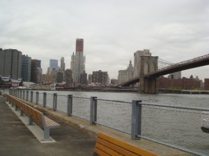 View with Brooklyn Bridge