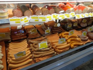sausage counter