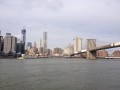 Manhattan view and Brooklyn Bridge