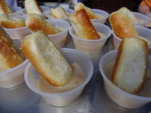 pretzel fondue