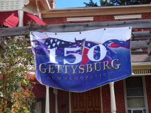 150 Gettysburg banner