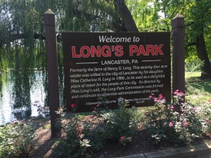 Longs Park Sign